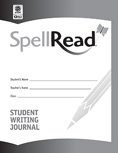 SpellRead Student Writing Journal